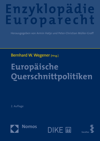 Cover des Buchs: Europäische Querschnittpolitiken