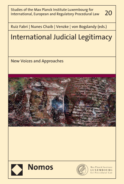 Cover des Buchs: International Judicial Legitimacy