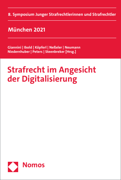Cover des Buchs: Strafrecht im Angesicht der Digitalisierung