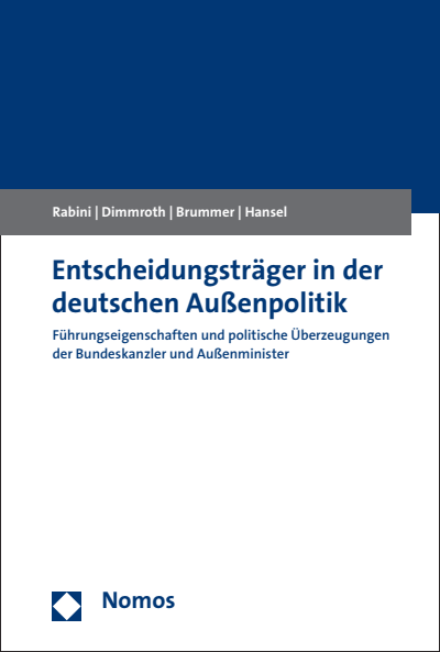 Cover of book: Entscheidungsträger in der deutschen Außenpolitik