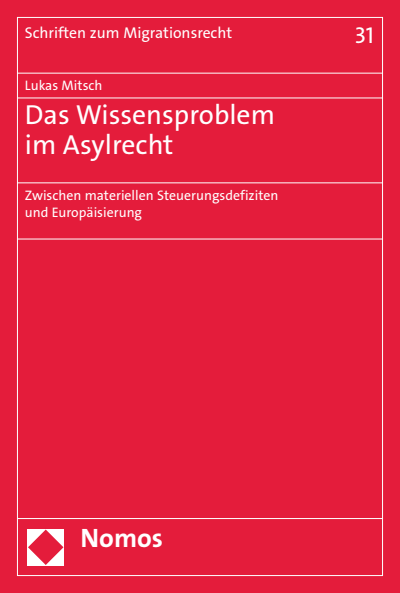 Cover des Buchs: Das Wissensproblem im Asylrecht