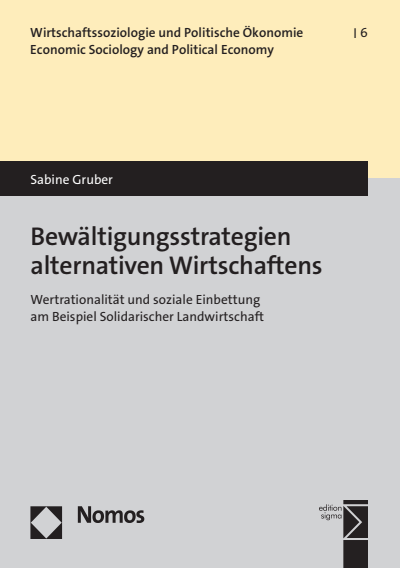 Cover of book: Bewältigungsstrategien alternativen Wirtschaftens