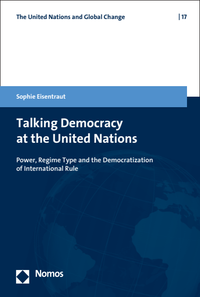 Cover des Buchs: Talking Democracy at the United Nations