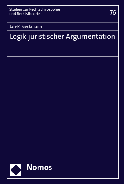 Cover des Buchs: Logik juristischer Argumentation