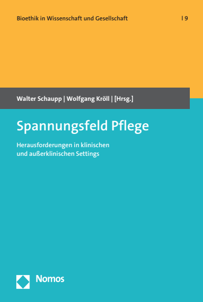 Cover of book: Spannungsfeld Pflege