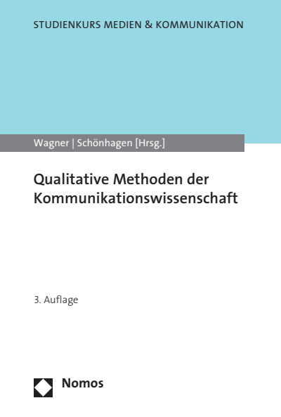 Cover of book: Qualitative Methoden der Kommunikationswissenschaft