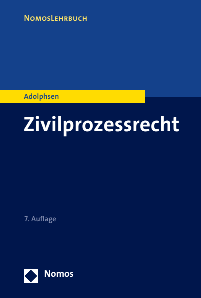 Cover of book: Zivilprozessrecht