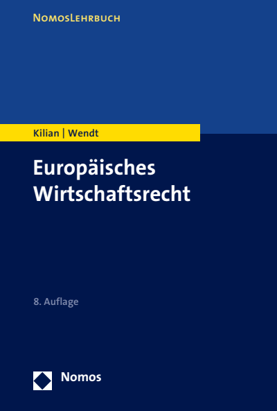 Cover of book: Europäisches Wirtschaftsrecht
