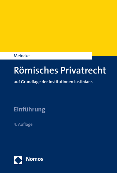 Cover of book: Römisches Privatrecht