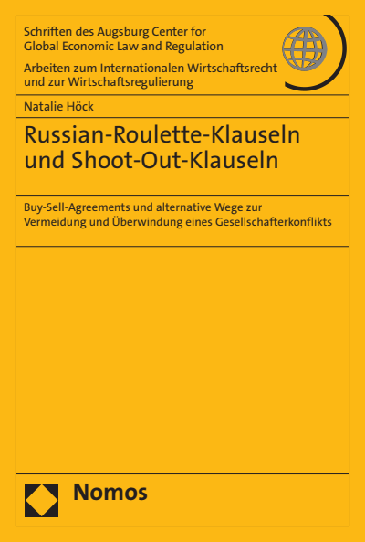 Cover of book: Russian-Roulette-Klauseln und Shoot-Out-Klauseln