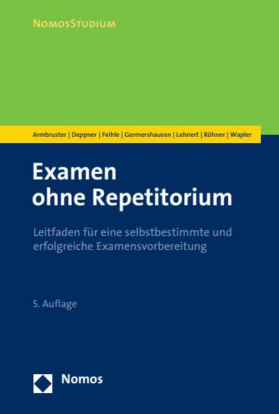 Cover des Buchs: Examen ohne Repetitorium