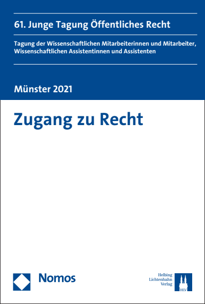 Cover des Buchs: Zugang zu Recht