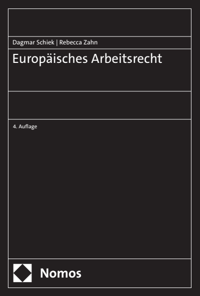 Cover des Buchs: Europäisches Arbeitsrecht