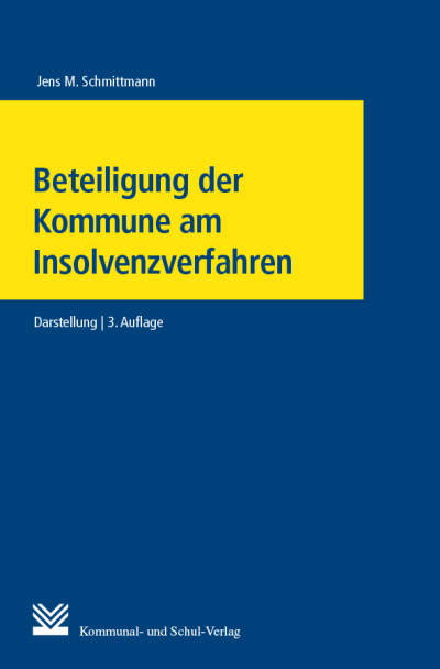 Cover des Buchs: Beteiligung der Kommune am Insolvenzverfahren