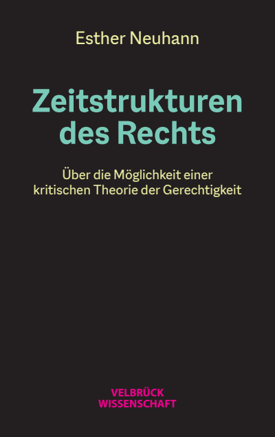 Cover des Buchs: Zeitstrukturen des Rechts