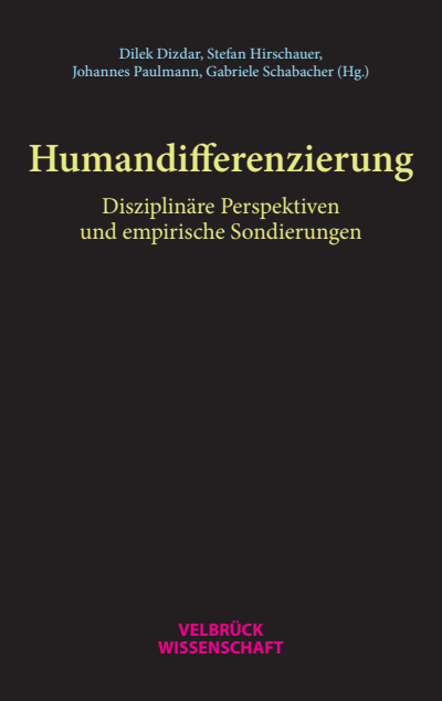 Cover des Buchs: Humandifferenzierung