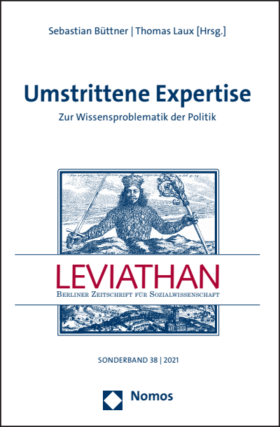 Cover of book: Umstrittene Expertise