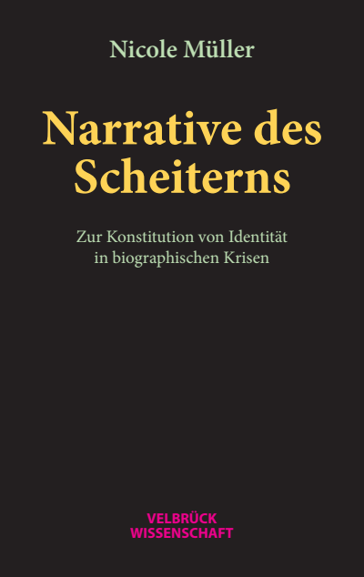 Cover of book: Narrative des Scheiterns