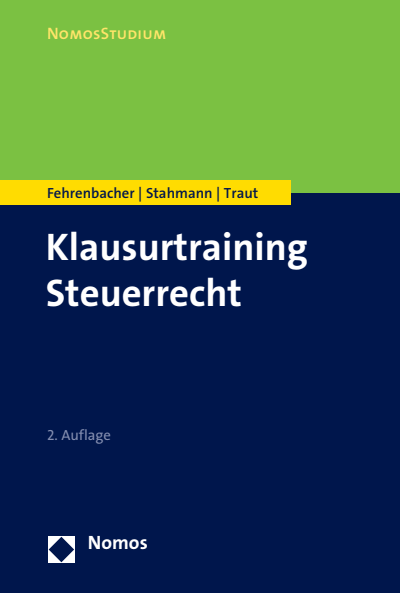 Cover des Buchs: Klausurtraining Steuerrecht