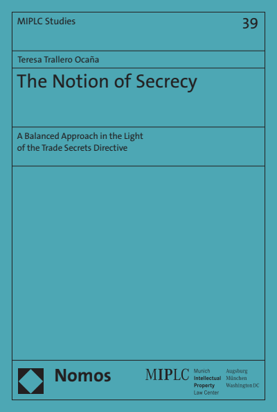 Cover des Buchs: The Notion of Secrecy