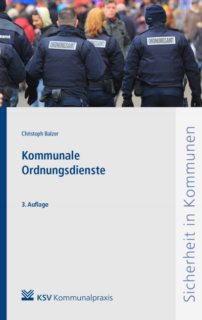 Cover des Buchs: Kommunale Ordnungsdienste