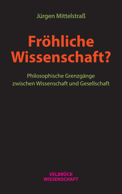 Cover des Buchs: Fröhliche Wissenschaft?