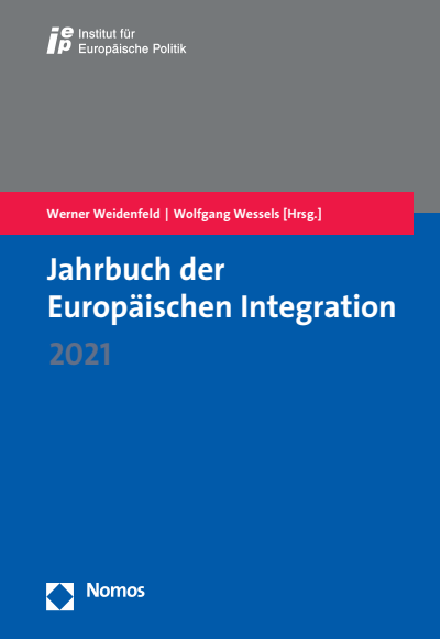 Cover of book: Jahrbuch der Europäischen Integration 2021