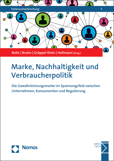 Cover des Buchs: Marke, Nachhaltigkeit und Verbraucherpolitik