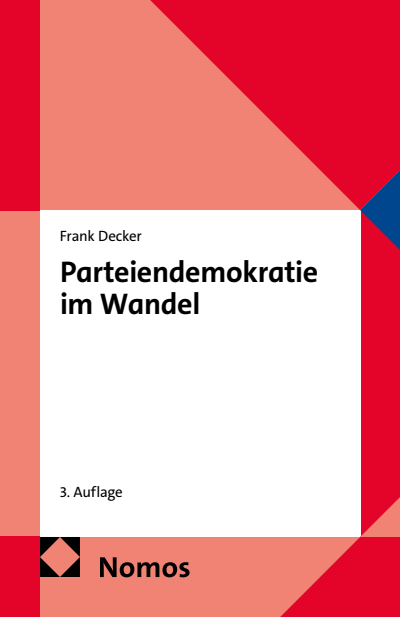 Cover des Buchs: Parteiendemokratie im Wandel