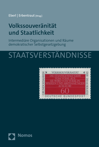 Cover of book: Volkssouveränität und Staatlichkeit