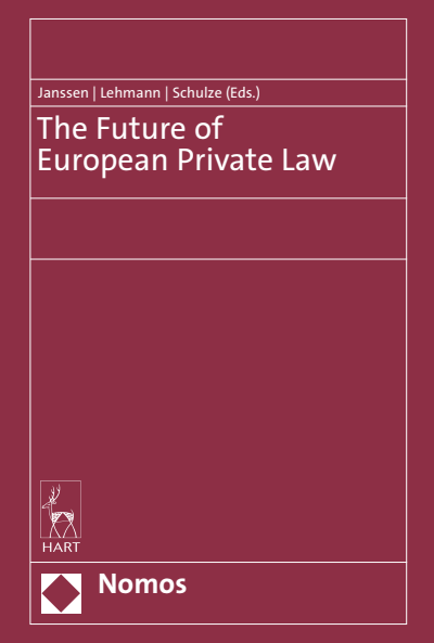 Cover des Buchs: The Future of European Private Law