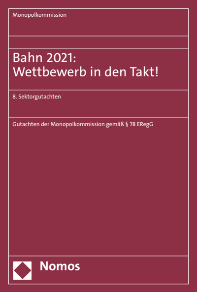 Cover des Buchs: Bahn 2021: Wettbewerb in den Takt!