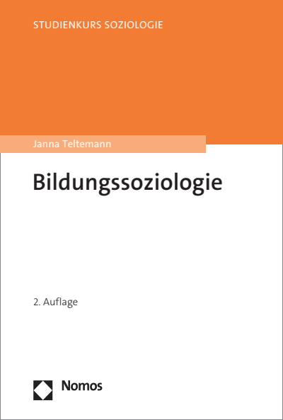 Cover of book: Bildungssoziologie