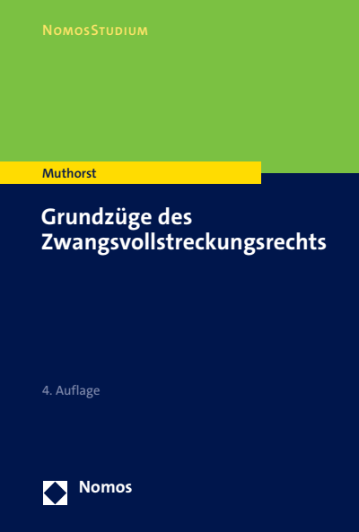 Cover of book: Grundzüge des Zwangsvollstreckungsrechts
