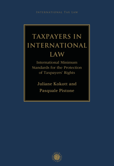 Cover of book: Taxpayers in International Law