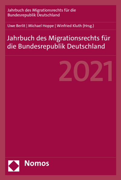Cover des Buchs: Jahrbuch des Migrationsrechts für die Bundesrepublik Deutschland 2021