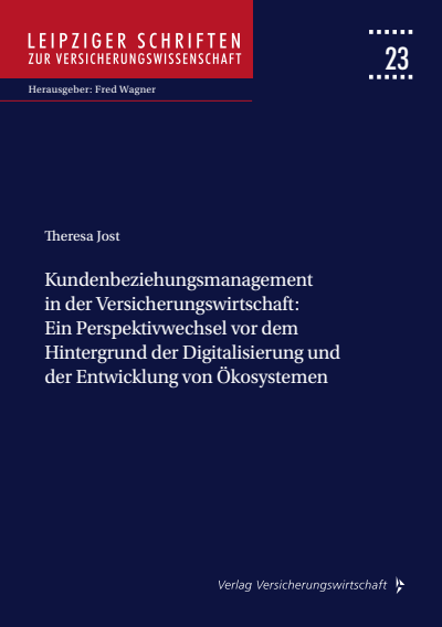 Cover of book: Kundenbeziehungsmanagement in der Versicherungswirtschaft