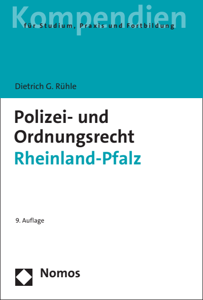 Cover des Buchs: Polizei- und Ordnungsrecht Rheinland-Pfalz
