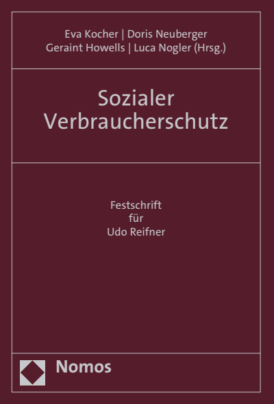 Cover des Buchs: Sozialer Verbraucherschutz