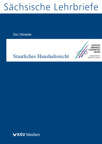 Cover of book: Staatliches Haushaltsrecht