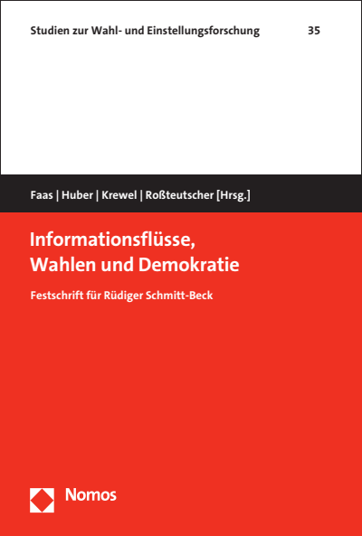 Cover of book: Informationsflüsse, Wahlen und Demokratie