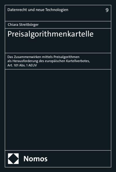 Cover of book: Preisalgorithmenkartelle