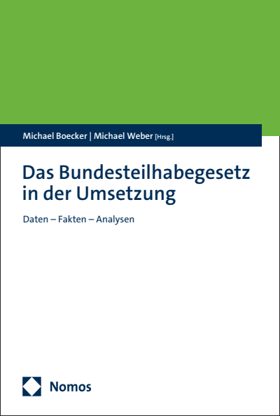 Cover of book: Das Bundesteilhabegesetz in der Umsetzung