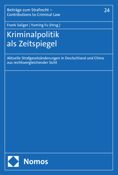 Cover des Buchs: Kriminalpolitik als Zeitspiegel