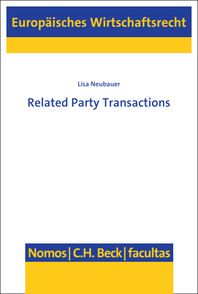 Cover des Buchs: Related Party Transactions