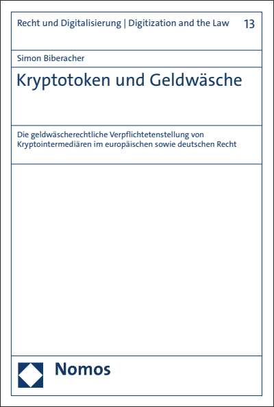 Cover des Buchs: Kryptotoken und Geldwäsche