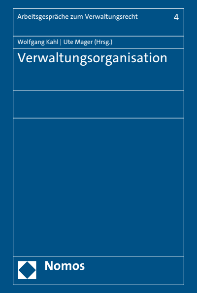 Cover of book: Verwaltungsorganisation