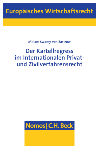 Cover des Buchs: Der Kartellregress im Internationalen Privat- und Zivilverfahrensrecht