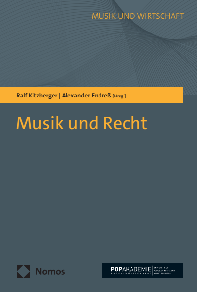 Cover of book: Musik und Recht