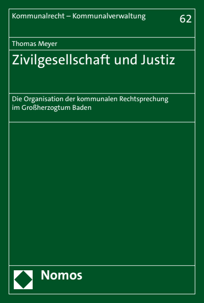 Cover des Buchs: Zivilgesellschaft und Justiz